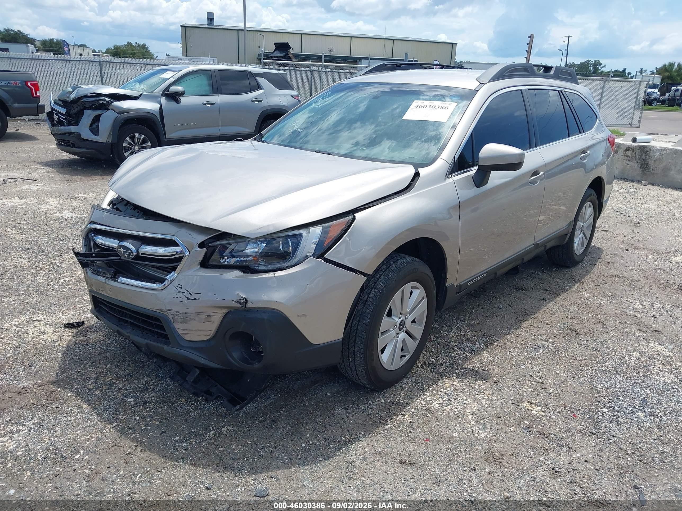 2018 SUBARU OUTBACK 2.5I PREMIUM — I2