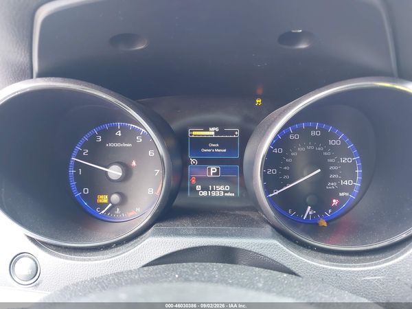 2018 SUBARU OUTBACK 2.5I PREMIUM — I7