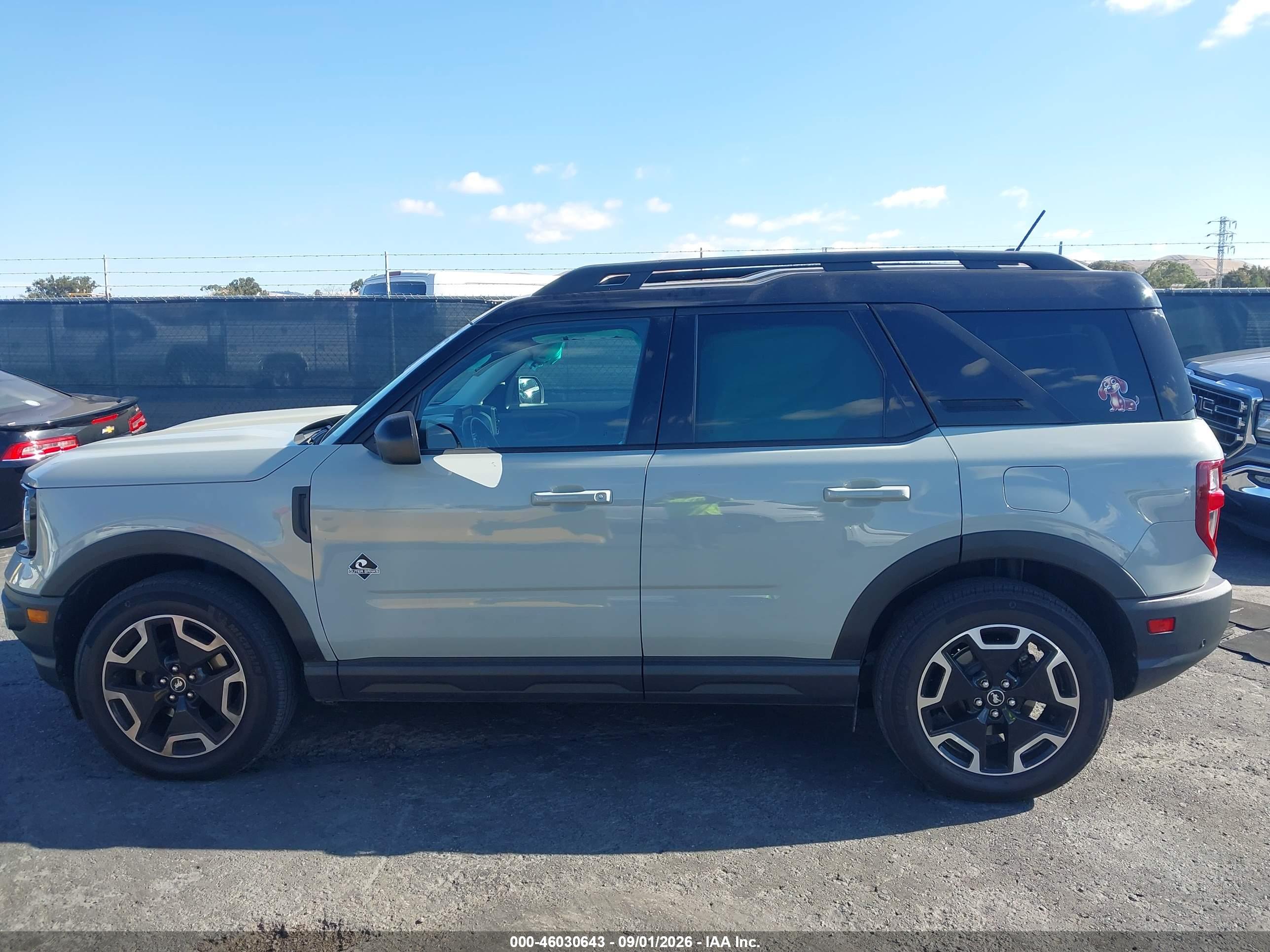 2022 FORD BRONCO SPORT OUTER BANKS