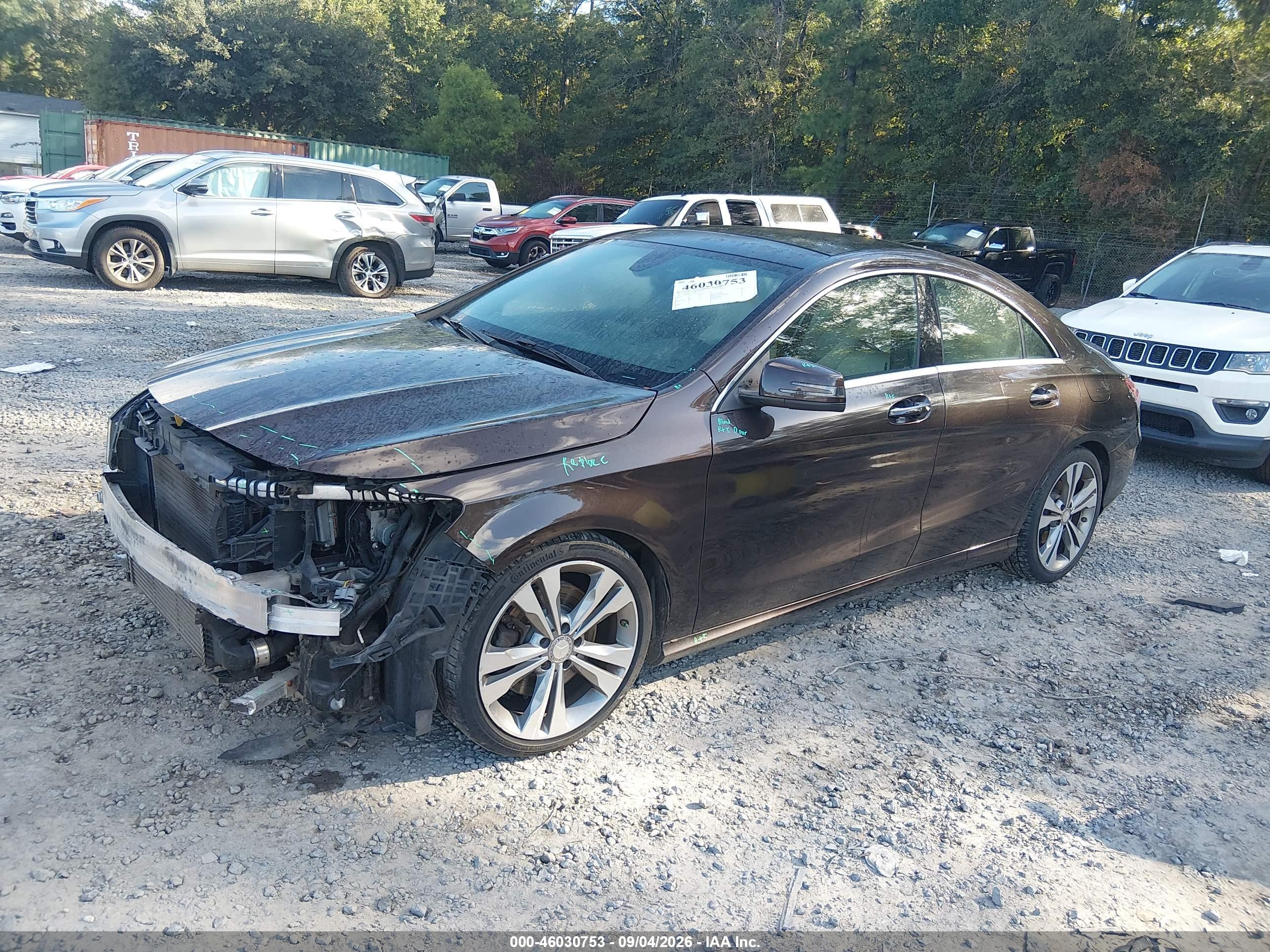 2015 MERCEDES-BENZ CLA 250 CLA250 — I2