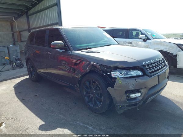 2016 LAND ROVER RANGE ROVER SPORT 3.0L V6 SUPERCHARGED SE — I6