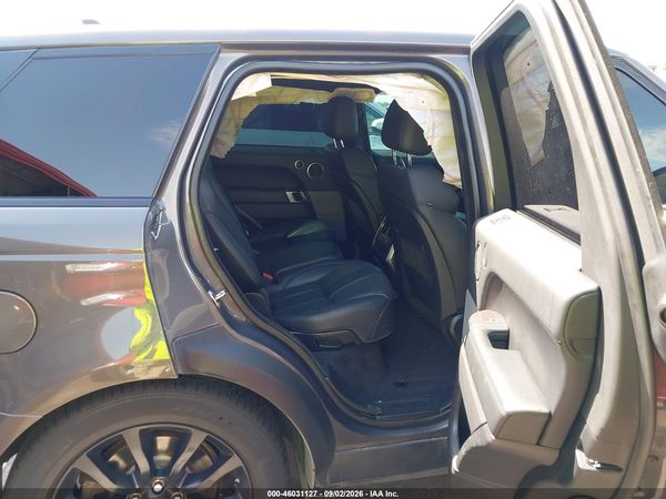 2016 LAND ROVER RANGE ROVER SPORT 3.0L V6 SUPERCHARGED SE — I8