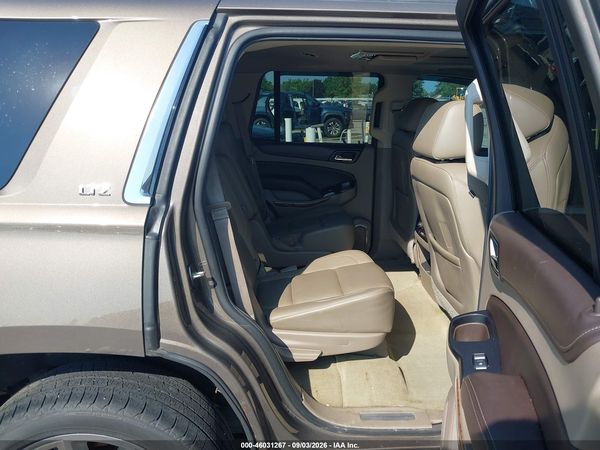 2015 CHEVROLET TAHOE K1500 LTZ — I8