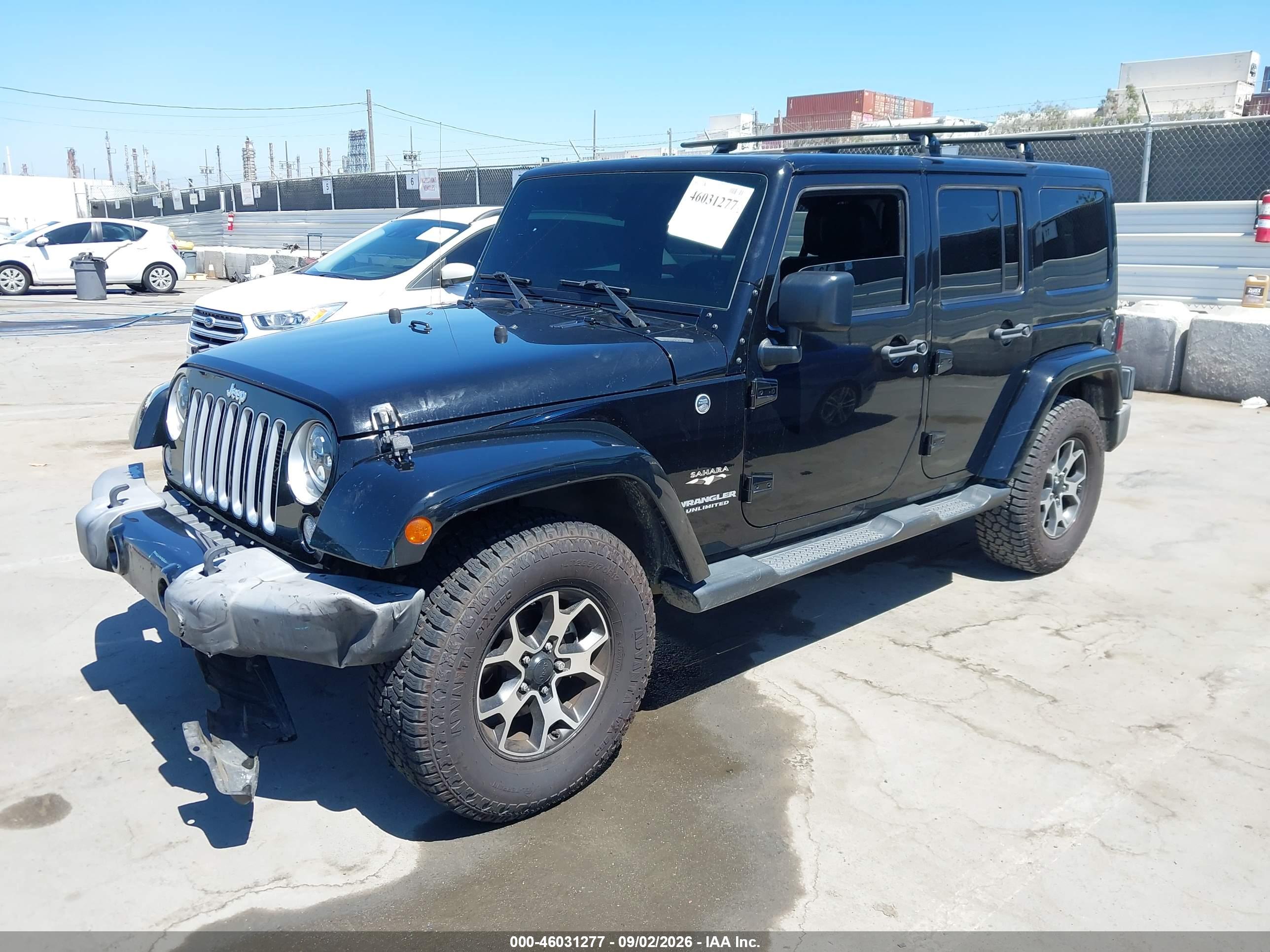 2016 JEEP WRANGLER UNLIMITED SAHARA — I2