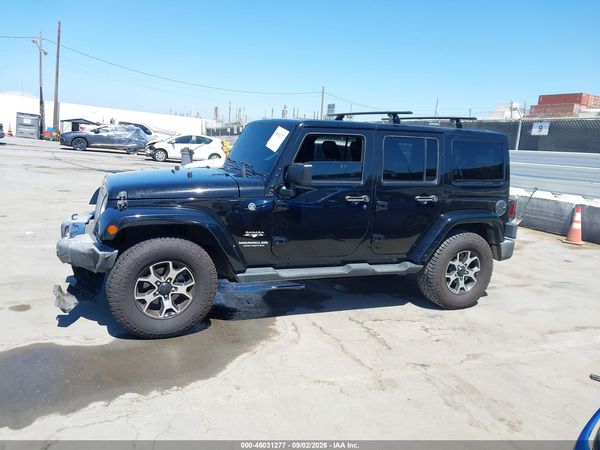 2016 JEEP WRANGLER UNLIMITED SAHARA — I117