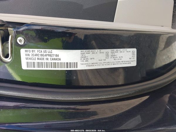2023 CHRYSLER PACIFICA TOURING L