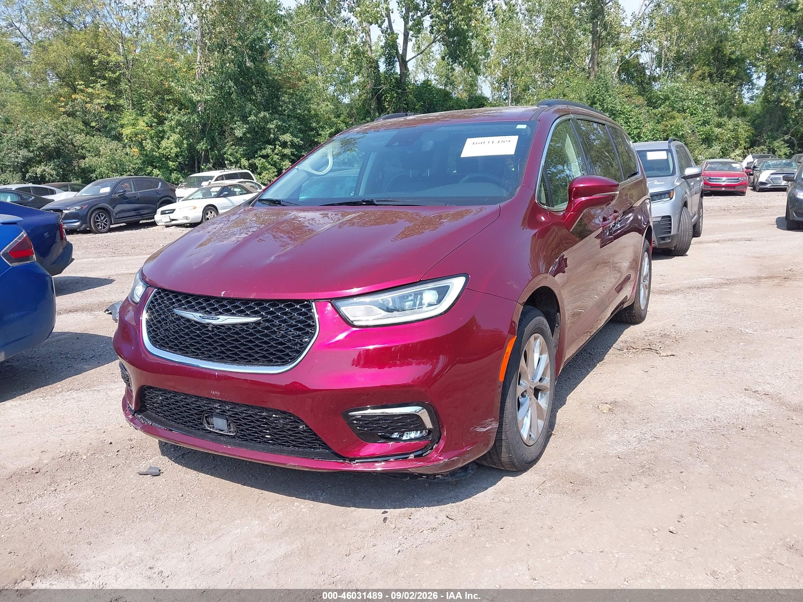 2022 CHRYSLER PACIFICA TOURING L AWD — I2