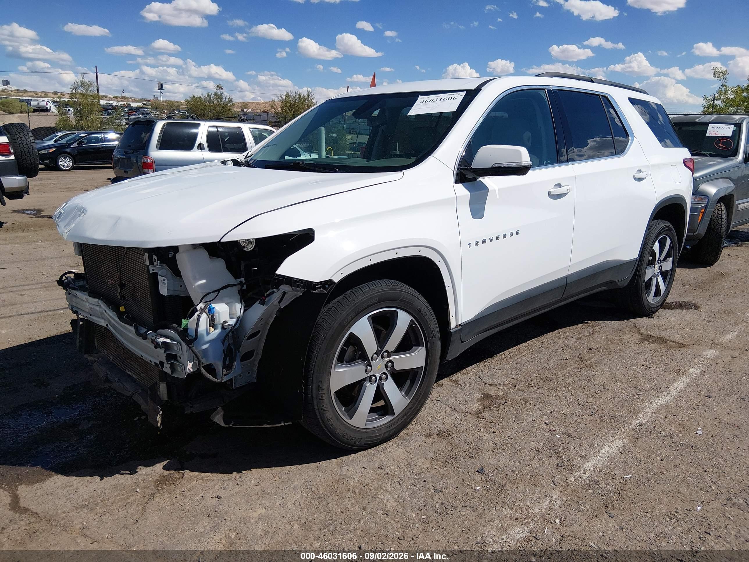 2020 CHEVROLET TRAVERSE AWD LT LEATHER — I2