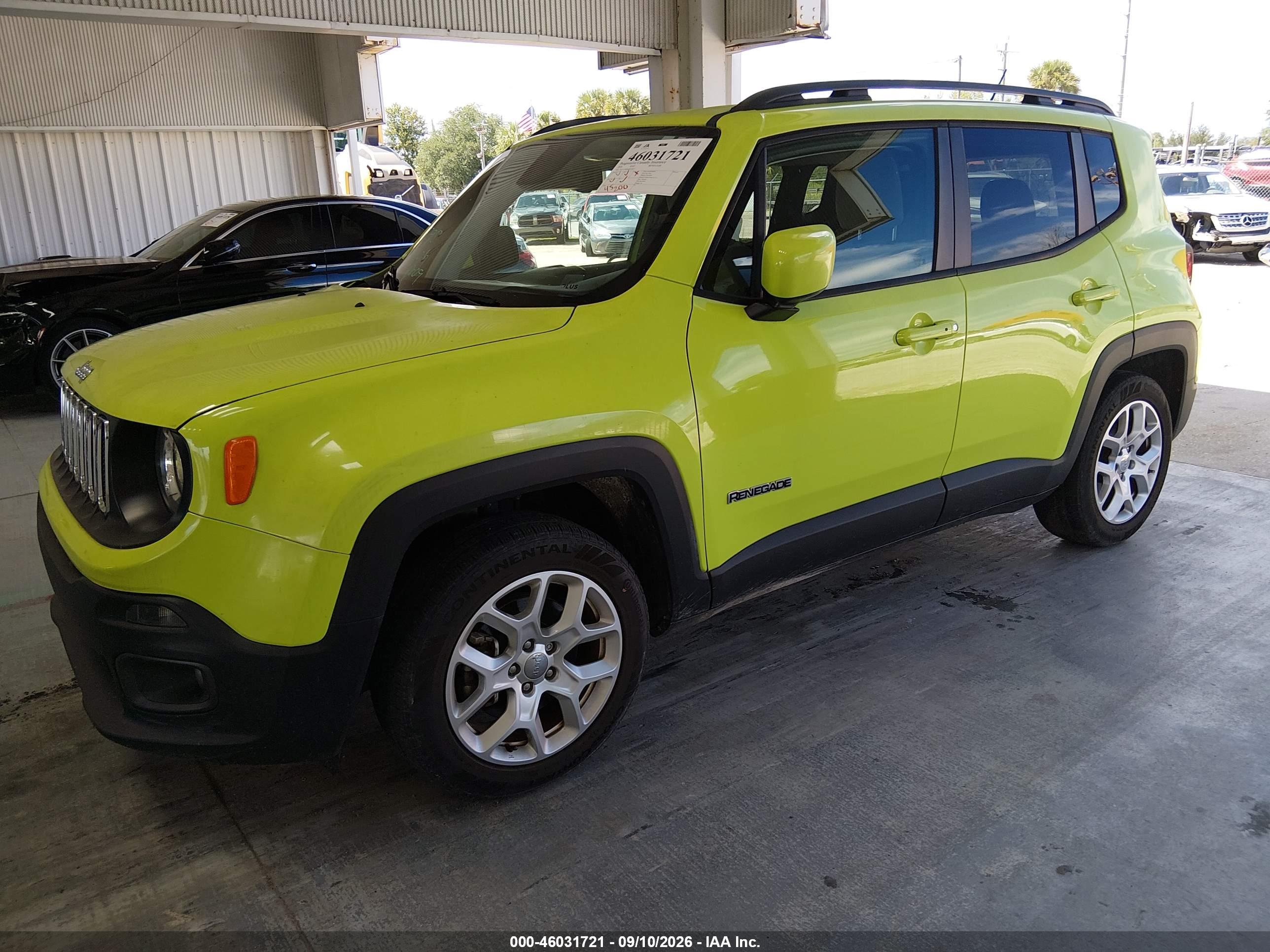 2018 JEEP RENEGADE LATITUDE — I2