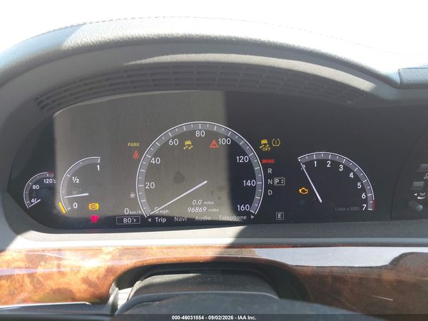 2013 MERCEDES-BENZ S 550 S550 — I7