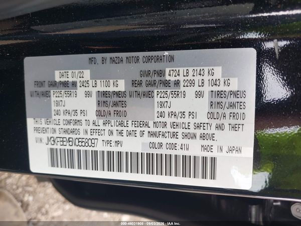 2022 MAZDA CX-5 2.5 S PREMIUM PLUS