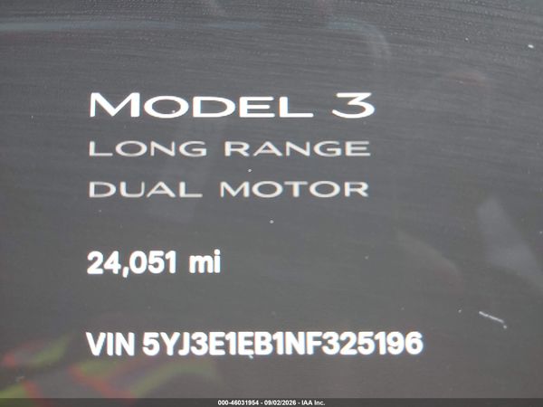 2022 TESLA MODEL 3 — I118