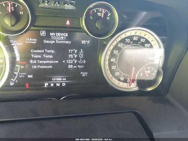 2017 RAM 1500 BIG HORN  4X4 5'7 BOX — I118