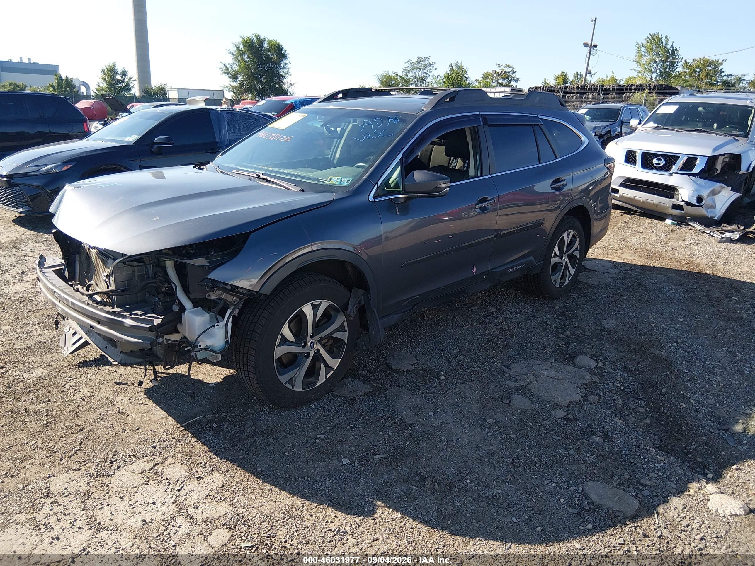 2022 SUBARU OUTBACK LIMITED — I2