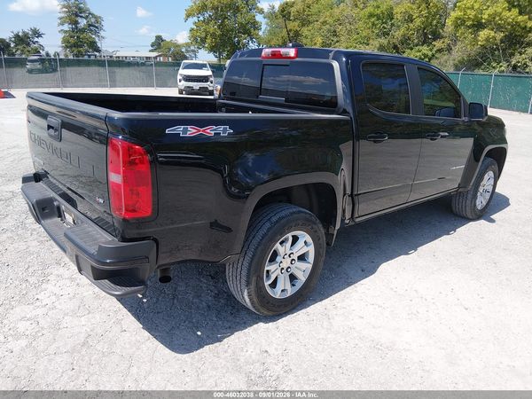 2022 CHEVROLET COLORADO 4WD  SHORT BOX LT — I4