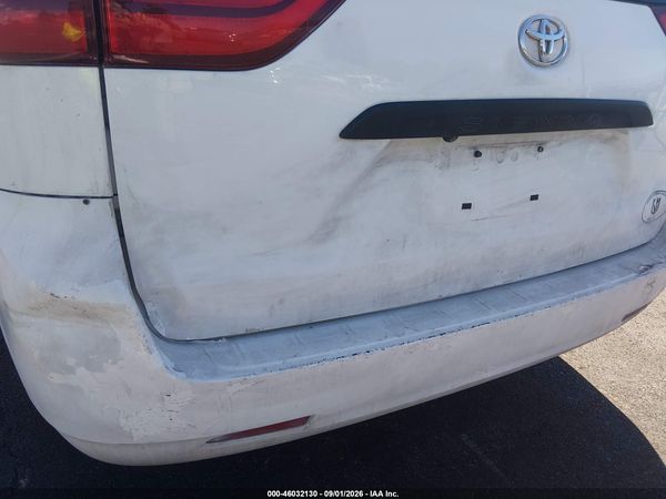 2017 TOYOTA SIENNA L 7 PASSENGER — I6