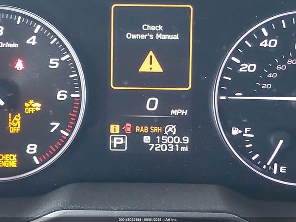 2021 SUBARU OUTBACK ONYX EDITION XT