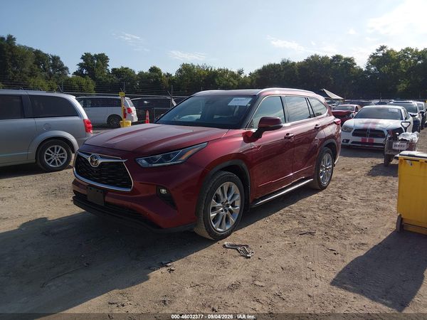 2022 TOYOTA HIGHLANDER — I2