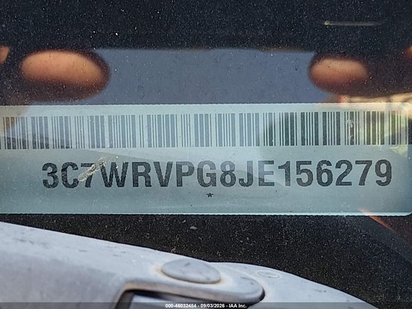 2018 RAM PROMASTER 2500