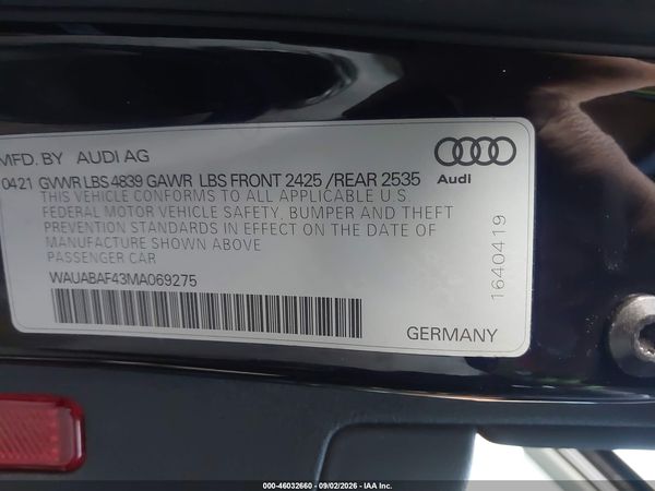 2021 AUDI A4