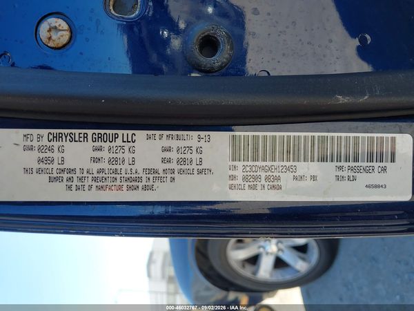 2014 DODGE CHALLENGER SXT PLUS — I9