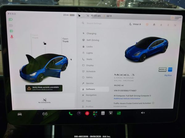 2020 TESLA MODEL 3 — I7