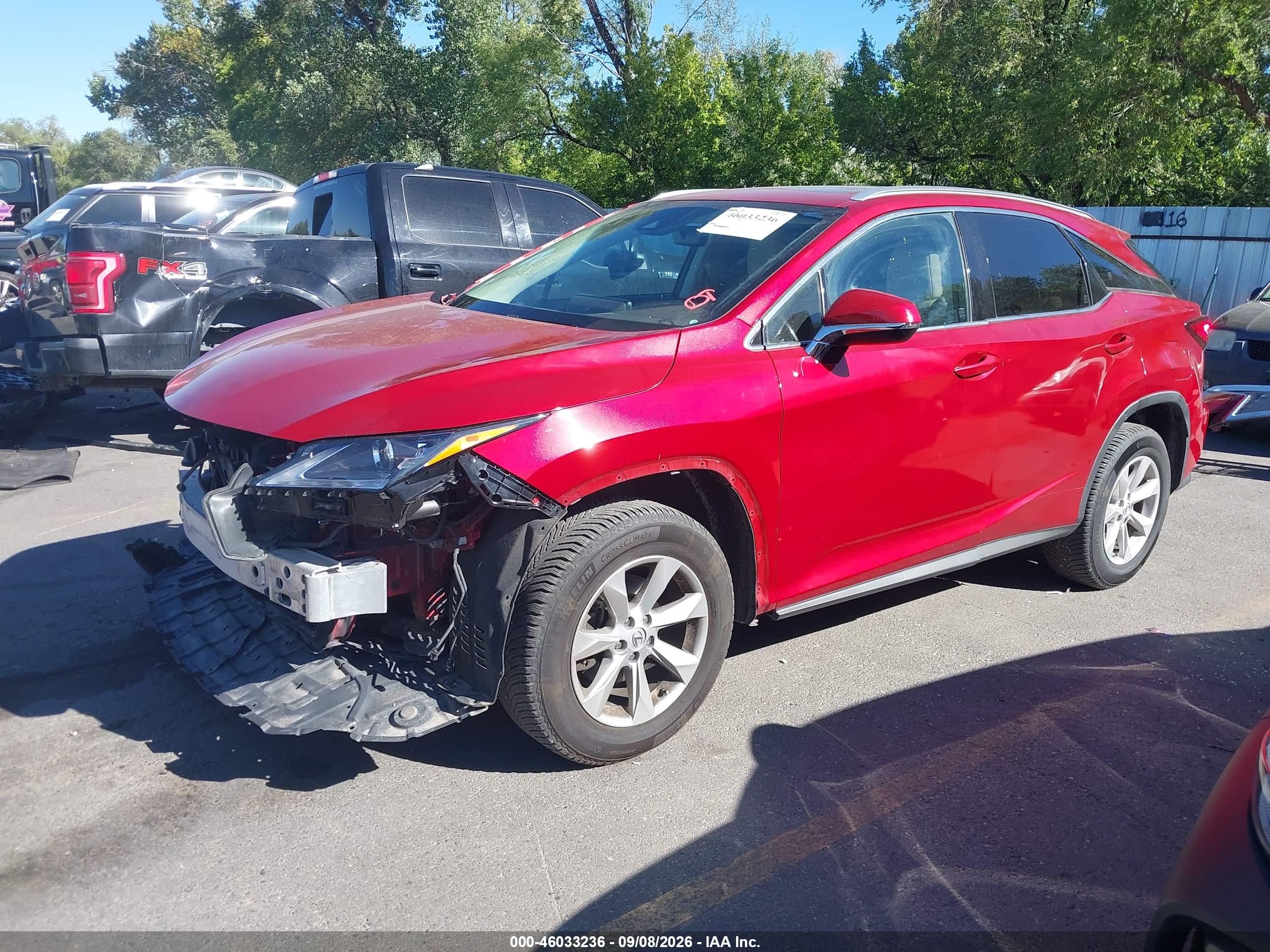 2016 LEXUS RX 350 — I2