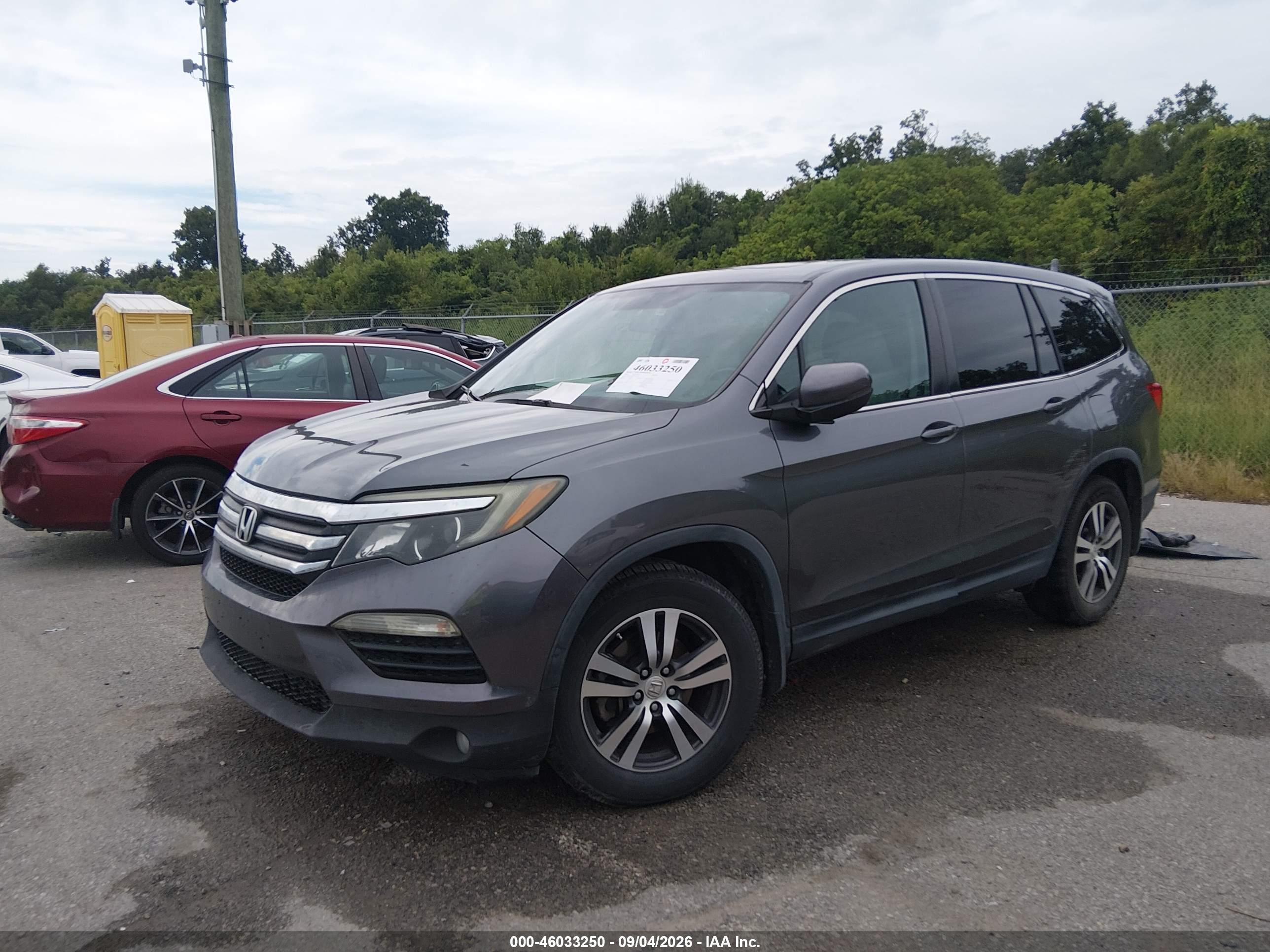 2016 HONDA PILOT EX-L — I2