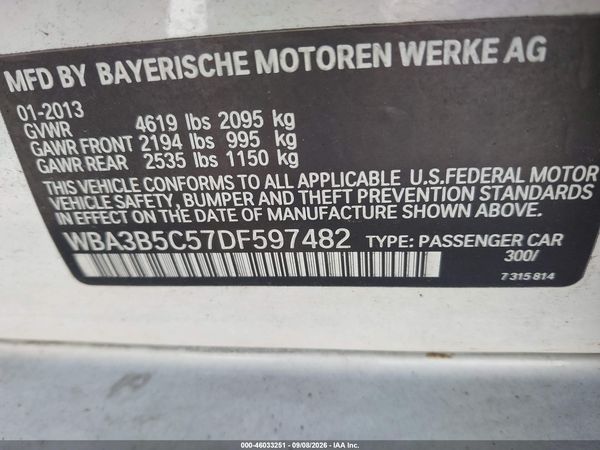 2013 BMW 328I XDRIVE
