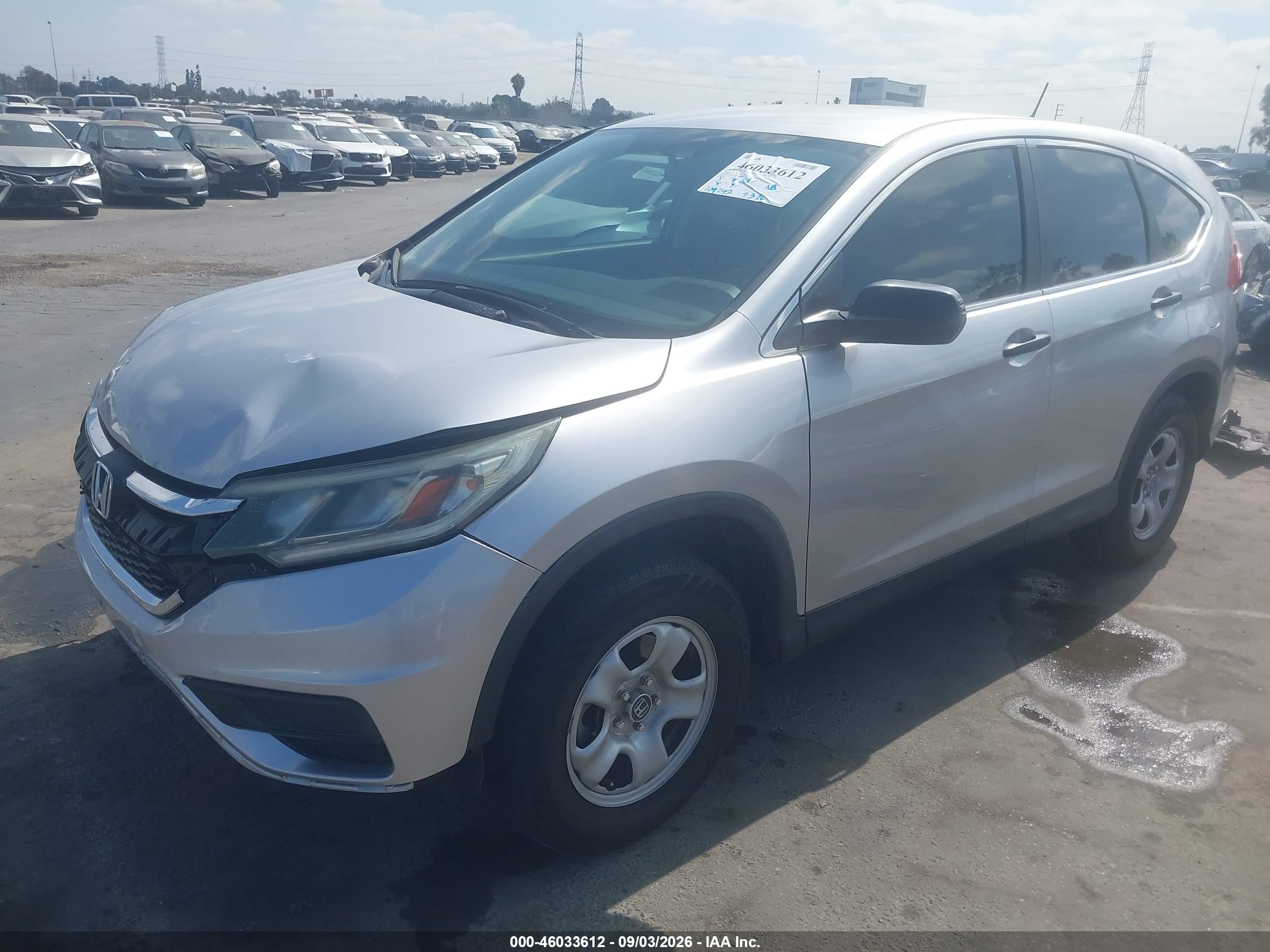 2015 HONDA CR-V LX — I2