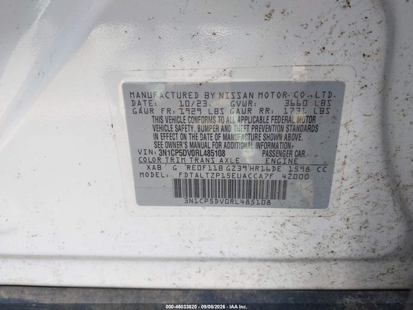 2024 NISSAN KICKS SR XTRONIC CVT — I9