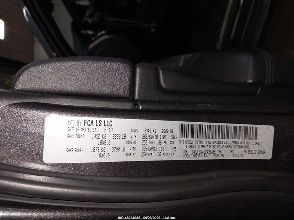 2018 JEEP GRAND CHEROKEE LIMITED 4X4
