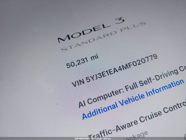 2021 TESLA MODEL 3 — I118