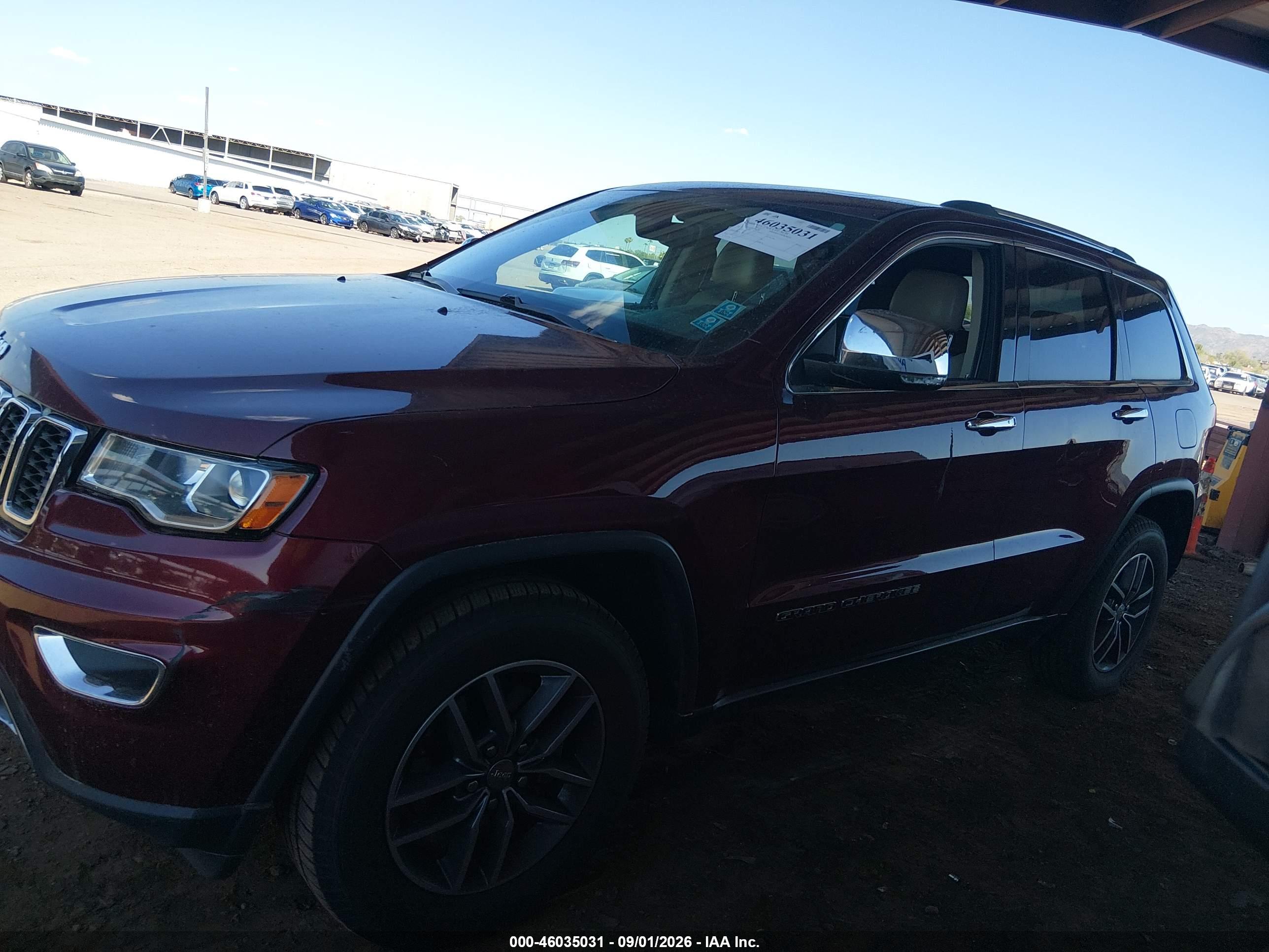 2017 JEEP GRAND CHEROKEE LIMITED 4X4