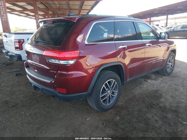 2017 JEEP GRAND CHEROKEE LIMITED 4X4