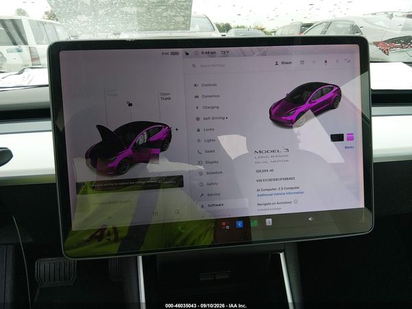 2018 TESLA MODEL 3 LONG RANGE/PERFORMANCE
