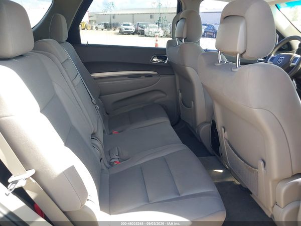 2012 DODGE DURANGO SXT — I8