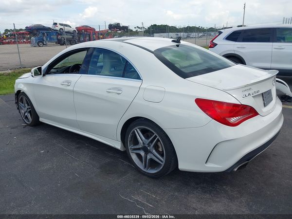 2015 MERCEDES-BENZ CLA 250 CLA250