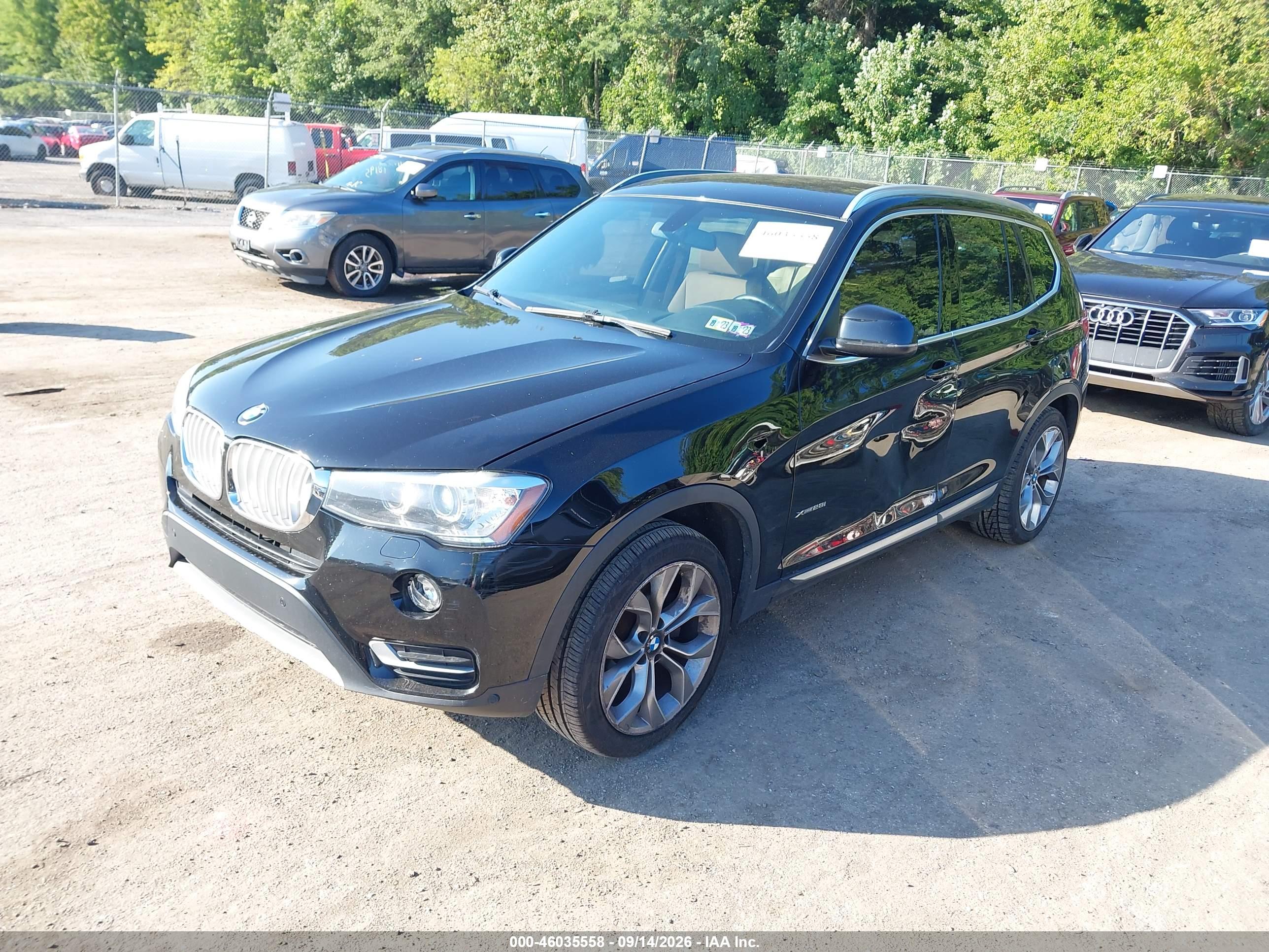 2017 BMW X3 XDRIVE28I — I2