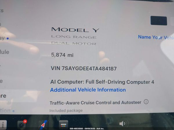 2026 TESLA MODEL Y — I118