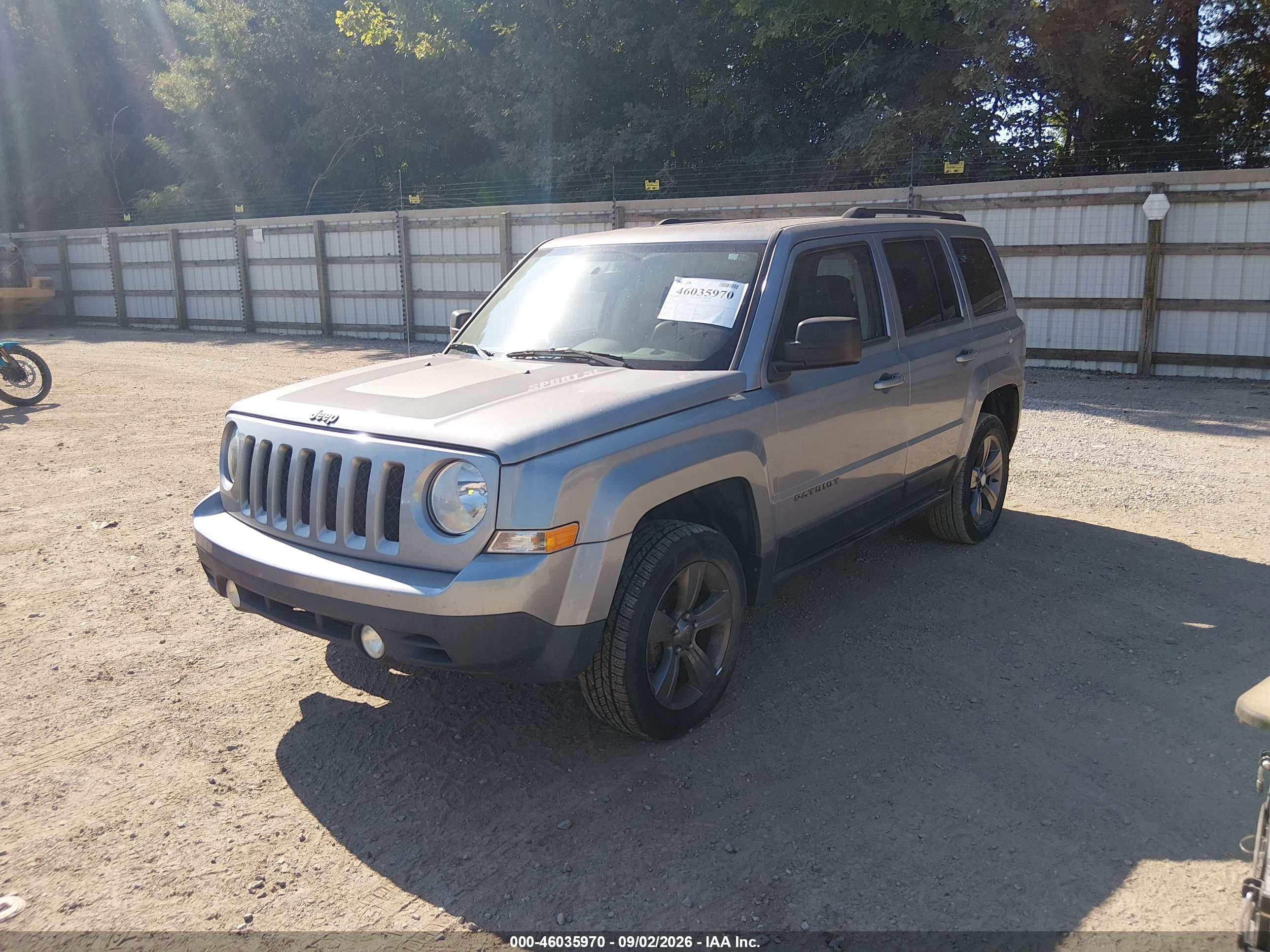 2016 JEEP PATRIOT SPORT SE