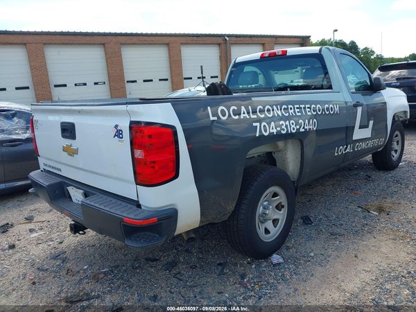 2018 CHEVROLET SILVERADO 1500 WT — I4