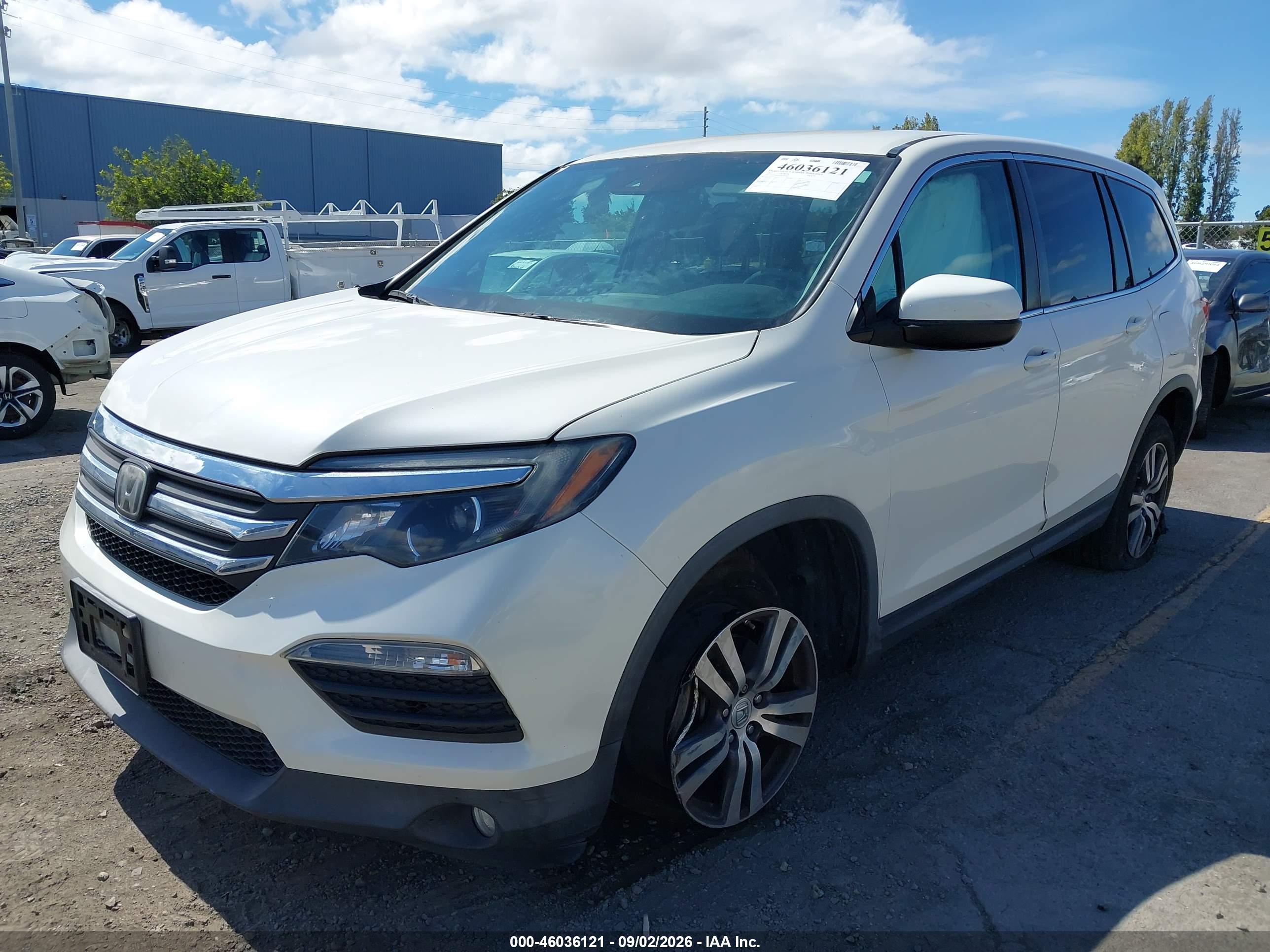 2017 HONDA PILOT EX — I2