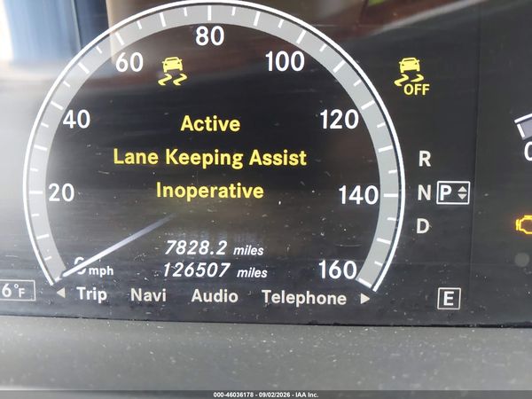 2012 MERCEDES-BENZ S 550 S550