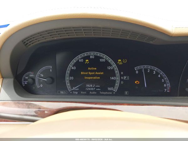 2012 MERCEDES-BENZ S 550 S550