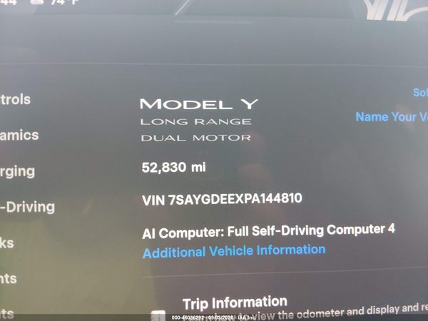 2023 TESLA MODEL Y — I7