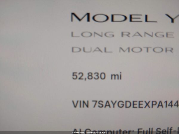 2023 TESLA MODEL Y — I118