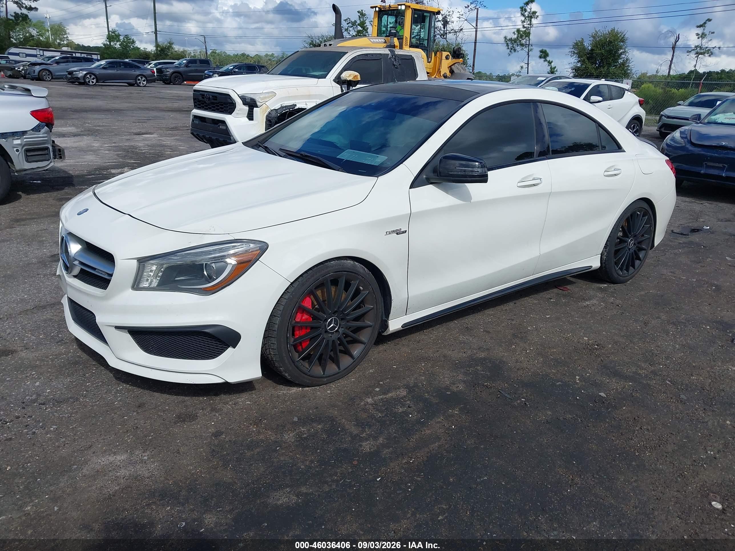 2016 MERCEDES-BENZ AMG CLA 45 4MATIC — I2