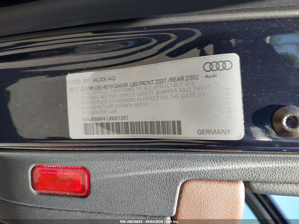 2018 AUDI A4 — I9