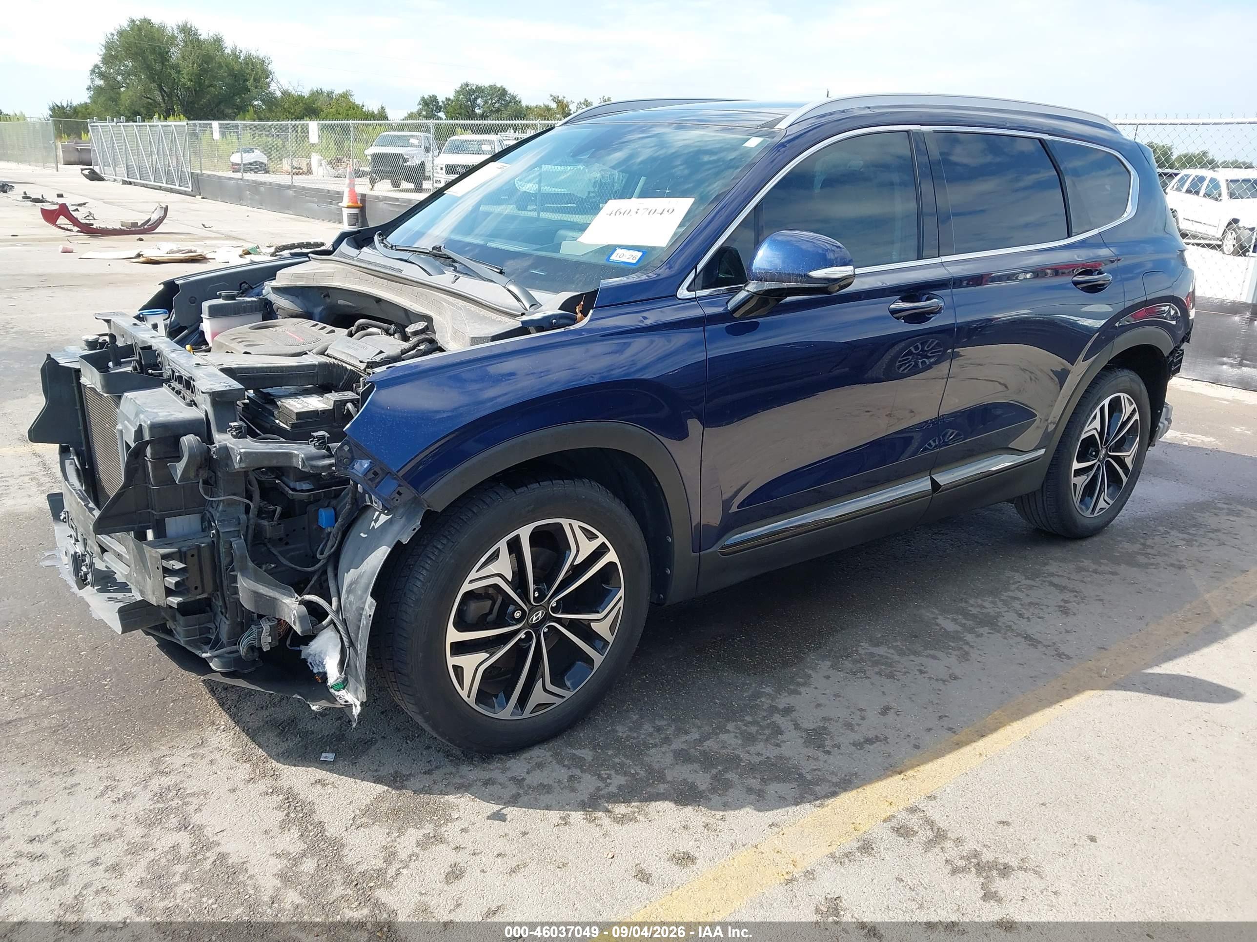 2020 HYUNDAI SANTA FE LIMITED 2.0T — I2
